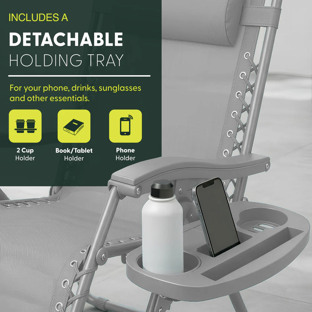 Set of 2 Zero Gravity Chairs