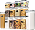 CHEFSTORY Airtight Food Storage Containers Set 14 PCS with lids for pantry